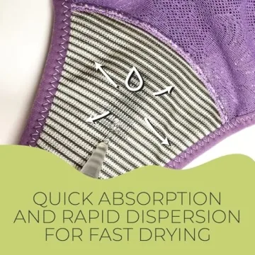 Shero Lace Thong Period Underwear for Women & Teens - Leakproof & Odor Control