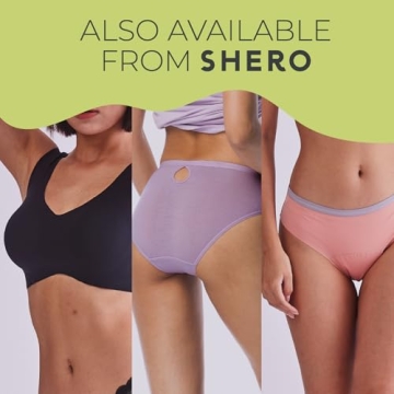 Shero Lace Thong Period Underwear for Women & Teens - Leakproof & Odor Control