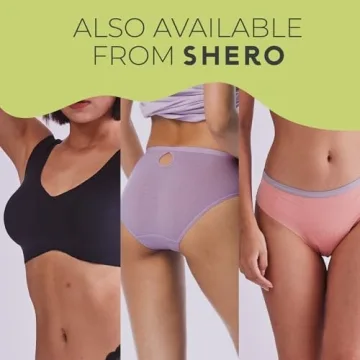 Shero Lace Thong Period Underwear for Women & Teens - Leakproof & Odor Control