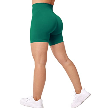 YEOREO Seamless High Waist Shorts for Workout and Style