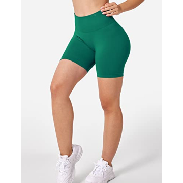 YEOREO Seamless High Waist Shorts for Workout and Style