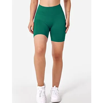 YEOREO Seamless High Waist Shorts for Workout and Style