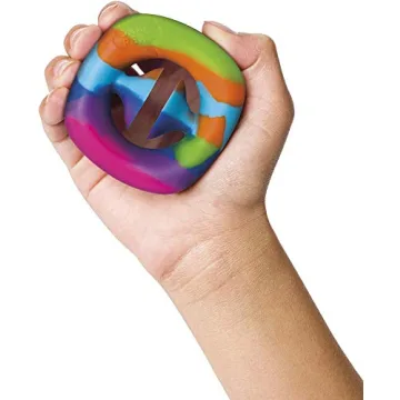 Toysmith Snapperz Rainbow Fidget Toy for Stress Relief