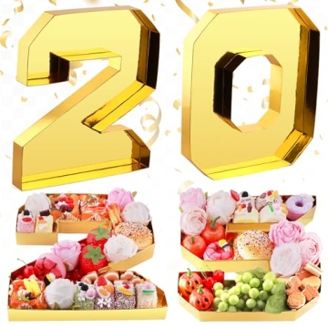 2025 Graduation Decorations - Graduation Party Supplies, 2025 Number Charcuterie Board Box, 13.7" Fi...