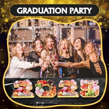 2025 Graduation Decorations Fillable Number Trays