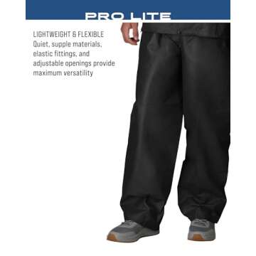 FROGG TOGGS Pro Lite Rain Suit - Lightweight Waterproof Protection