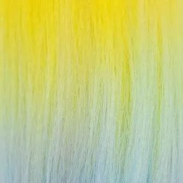 Rainbow Pre-Stretched Braiding Hair for Vibrant Styles
