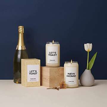 Homesick Scented Candles for Home (North Carolina) - 13.75 oz Long-Lasting Soy Wax Jar Candle for Wo...