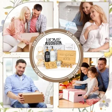 House Warming Gifts New Home, Housewarming Gift Baskets for Couples, Homeowners, Clients, Women, Realtors, Closing Gifts for Home Buyers, 14 Pcs First House Essentials, New Apartment Welcome Home Gift