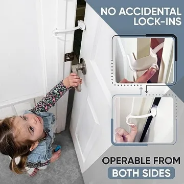 Upgraded Door Monkey - Child Proof Lock for Easy Safety