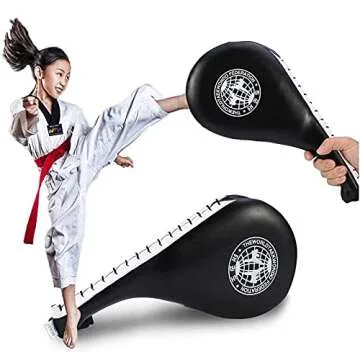 Durable Taekwondo Kick Pads for All Ages Training