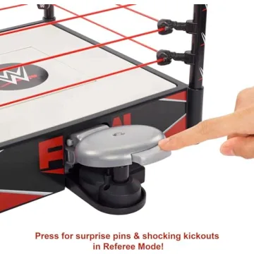 Mattel WWE Wrekkin' Kickout Ring Playset for Ultimate Fun