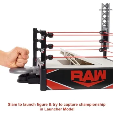 Mattel WWE Wrekkin' Kickout Ring Playset for Ultimate Fun