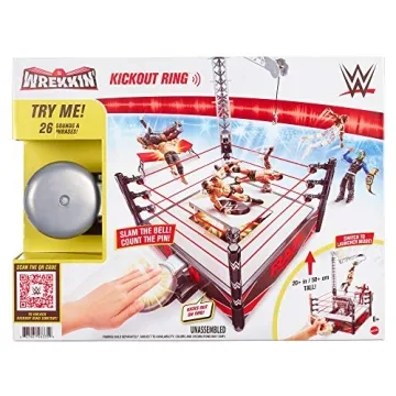 Mattel WWE Wrekkin' Kickout Ring Playset for Ultimate Fun