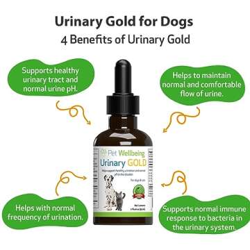 Pet Wellbeing Urinary Gold - Herbal Support for Dogs