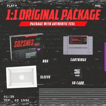 B.Brown SD2SNES Rev X 2023 latest version. + 8 Gb SD card.