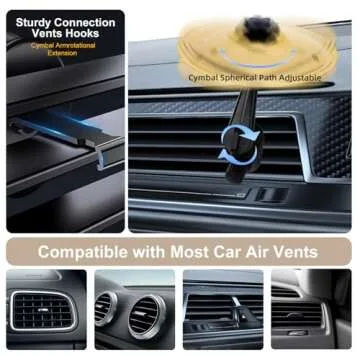 WGSWX Car Cymbal - Mini Drum for Music Enthusiasts