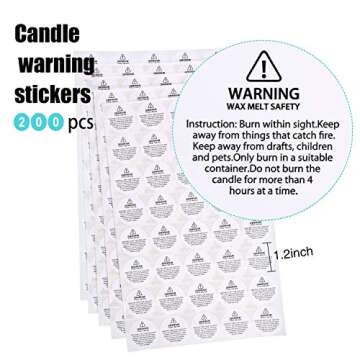 Leinuosen 601 Pieces Candle Making Kit for DIY Crafts