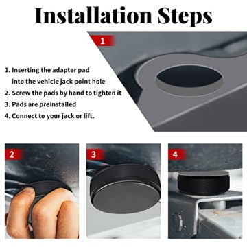 Tesla Jack Pads with Storage Case for Model 3/S/X/Y