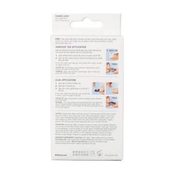 KISS Gel Fantasy Press-On Sculpted Gel Nails in Purple