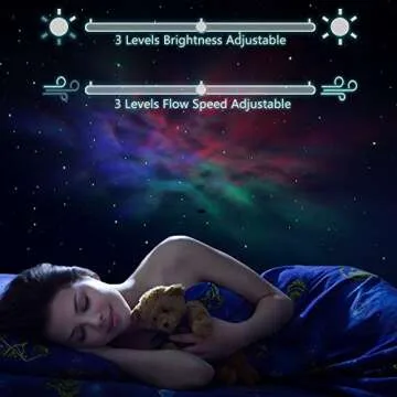 Star Projector, Galaxy Projector with LED Nebula Cloud, Star Light Projector with Remote Control for Kids Adults Bedroom/Home Theatre/Party/Game Rooms and Night Light Ambience