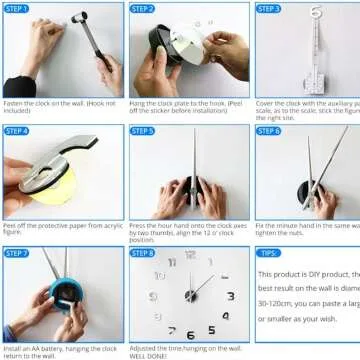 Unique Dentist Wall Clock for Dental Office