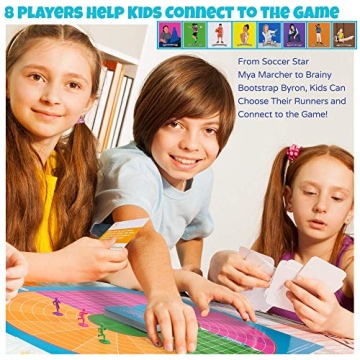 Byron's Math Sprint Board Game - Award-Winning Fun for Kids