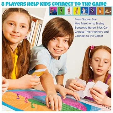 Byron's Math Sprint Board Game - Award-Winning Fun for Kids