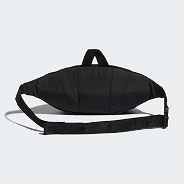 adidas Core Waist Pack, Black/White/Gold Metallic, One Size