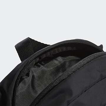 adidas Core Waist Pack, Black/White/Gold Metallic, One Size