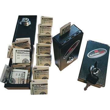 Gamble Box Metal Gambling Casino Cash Bank: Stop Addictive Urges & Win!