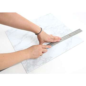 Roserosa Peel and Stick PVC Tiles - Easy Installation