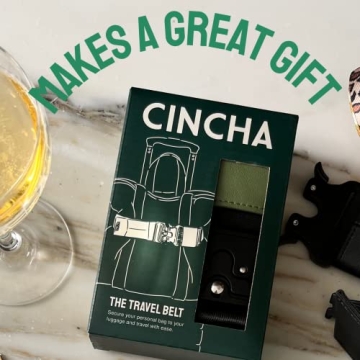 Cincha Travel Belt for Hands-Free Luggage Solutions
