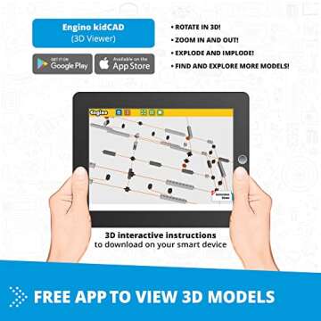 Engino STEM Toys for Kids 9+, Build 60 Educational Models