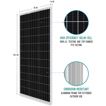 Renogy 400W Solar RV Kit for Off-Grid Adventures