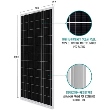 Renogy 400W Solar RV Kit for Off-Grid Adventures