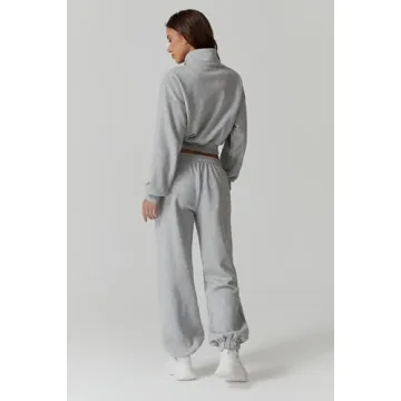 QINSEN Cozy 2 Piece Oversized Sweatsuit for Women