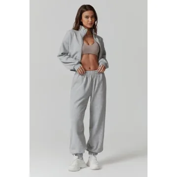 QINSEN Cozy 2 Piece Oversized Sweatsuit for Women