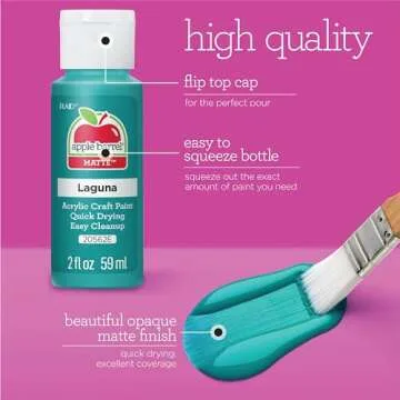 Apple Barrel Craft Paint Set for Vibrant Art Projects