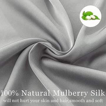 Sutuo Home Silk Pillowcase for Luxurious Sleep