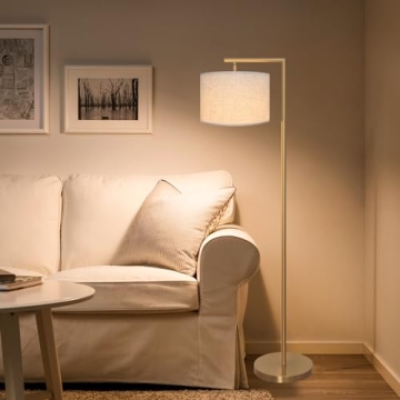 FAGUANGAO Adjustable Gold Floor Lamp for Modern Spaces