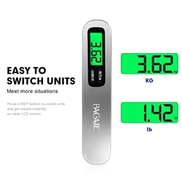 Accurate and Portable BAGAIL Digital Luggage Scale