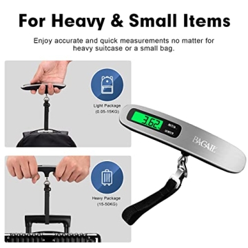 Accurate and Portable BAGAIL Digital Luggage Scale