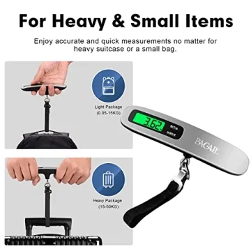 Accurate and Portable BAGAIL Digital Luggage Scale