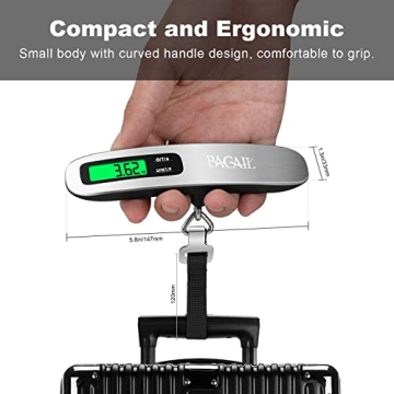 Accurate and Portable BAGAIL Digital Luggage Scale