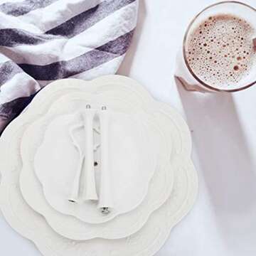 Coitak Plastic Cupcake Stands, 3 Tier Cupcake Stand, Dessert Tower Tray for Tea Party, Baby Shower and Wedding (2 Pack)