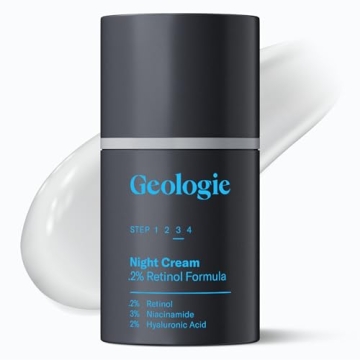 Geologie Retinol Night Cream for Anti-Aging and Hydration