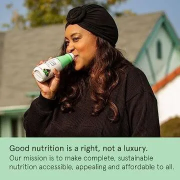 Soylent Mint Chocolate Meal Replacement Shake, Plant-Based Nutrition