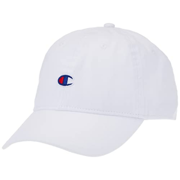 Champion Unisex Adult Adjustable Cap - Stylish Comfort in Light White