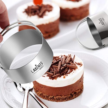 Laxinis Biscuit Cutter Set - 5-Piece Stainless Steel Cutters